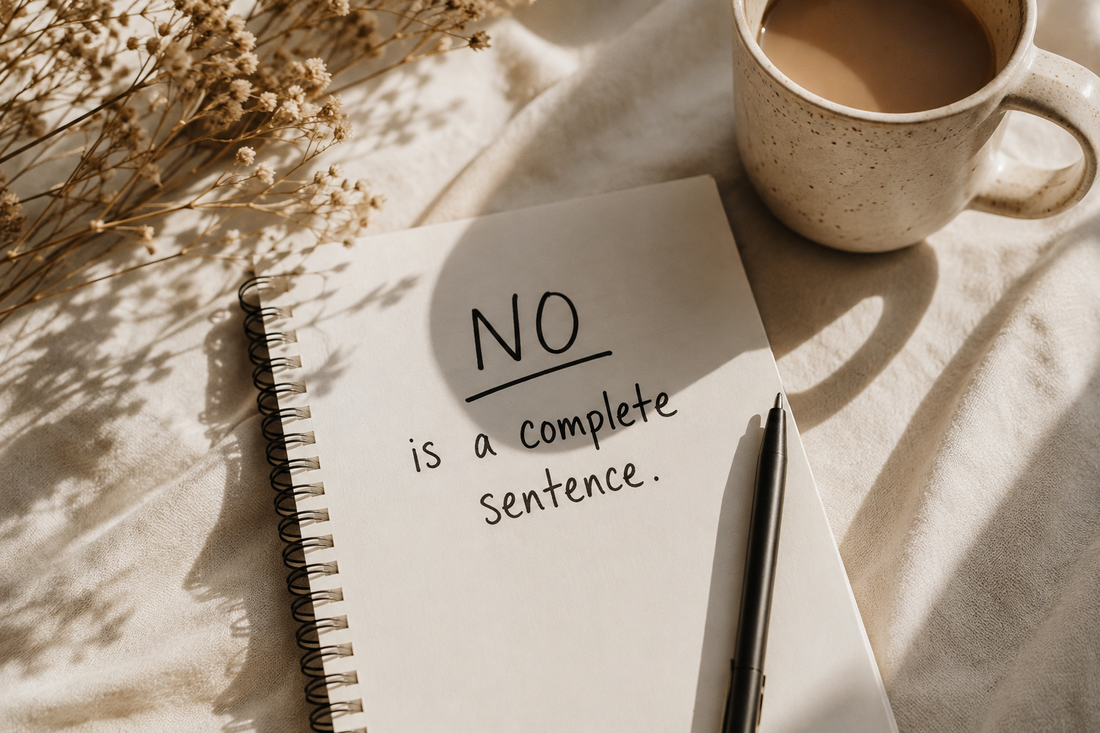 SO...NO IS A COMPLETE SENTENCE