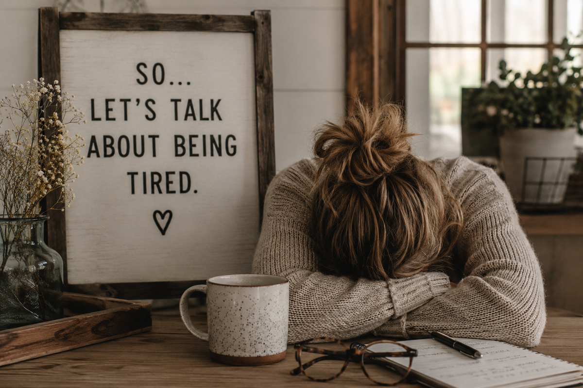 SO...CAN WE TALK ABOUT HOW TIRED WE ARE?