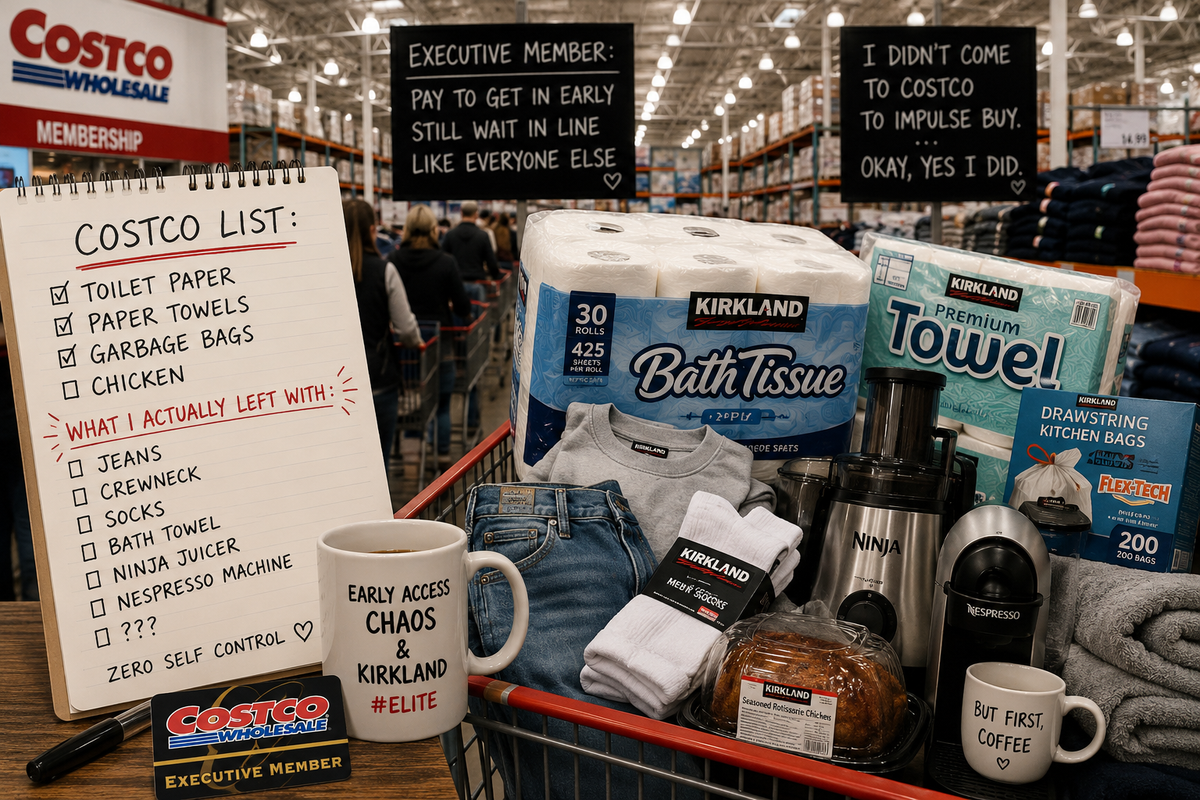 SO… APPARENTLY COSTCO IS MY PERSONALITY NOW.