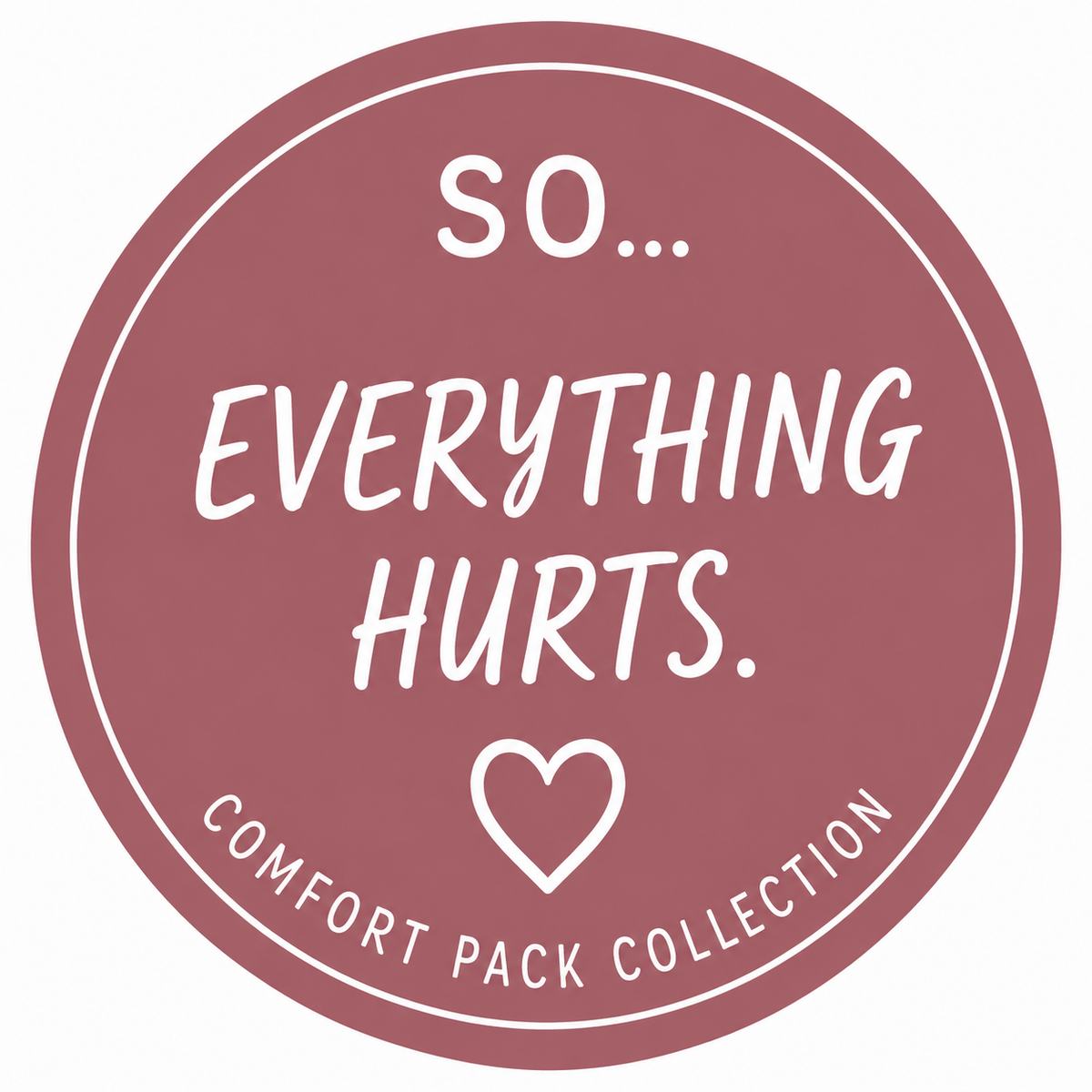 SO… EVERYTHING HURTS.