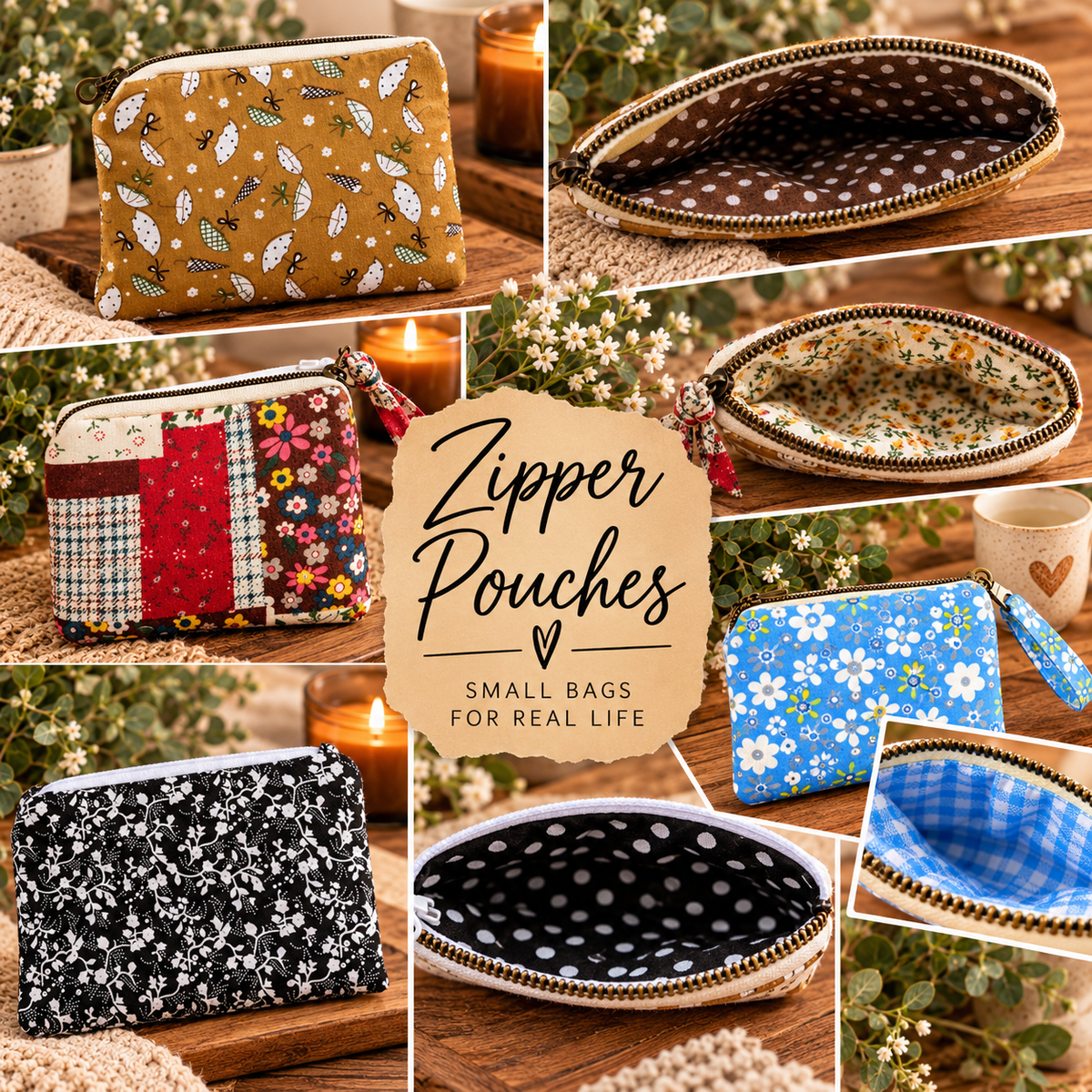 Zipper Pouches