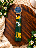 Wristlet Keychain - Green Bay Packers
