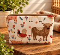Cozy Farmhouse Animal Pouch