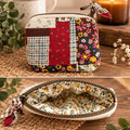 Patchwork Zipper Pouch