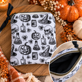 Halloween Zipper Pouch (black lining)