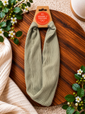 Light Sage Ribbed Headband