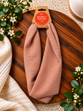 Pink Ribbed Headband