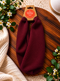 Textured Maroon Headband