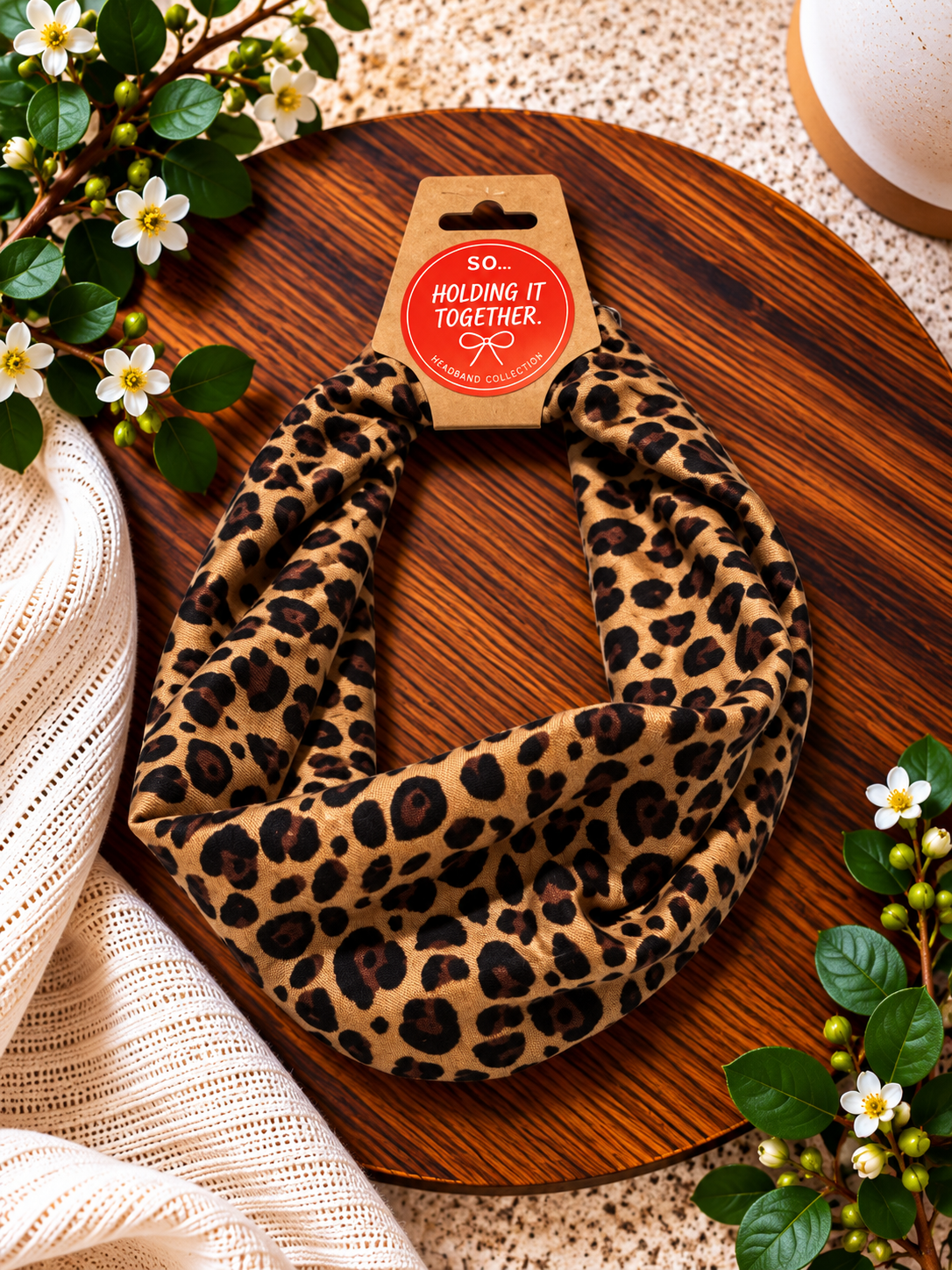 Leopard Headband