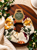 Fall Flowers Scrunchie