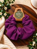 Purple Scrunchie