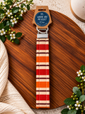 Wristlet Keychain - Short Stripes
